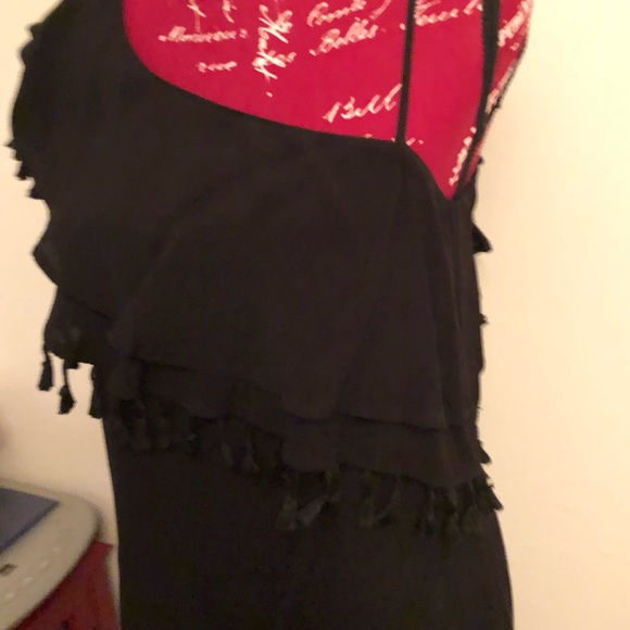 Francesca’s one shoulder top with tassels!! - Picture 4 of 4